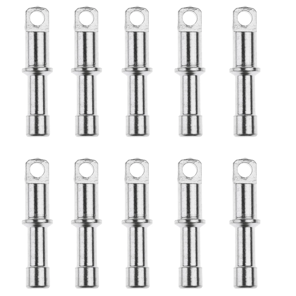 10ピースアルミロッドエンドプラグテントポール交換用アクセサリー8.5