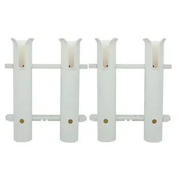 

Fishing Rod Rack Rod Holders Tube Rod Racks with Reel and Tools Slot for Rod Fishing, Deep Sea Fishing and Trolling