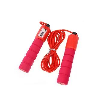 Jump Rope Skipping Electronic Counter Adjustable Fast Speed Counting Skipping Rope Wire Gym Workout Equipments