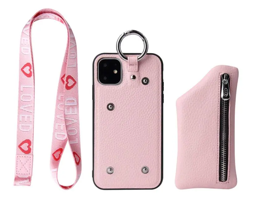 Чехол-кошелек для iPhone XS Max XR X 10 8 7 6s 6 Plus 11 Pro Max, мягкий силиконовый чехол с отделением для карт, сумочка, кошелек, чехол для телефона