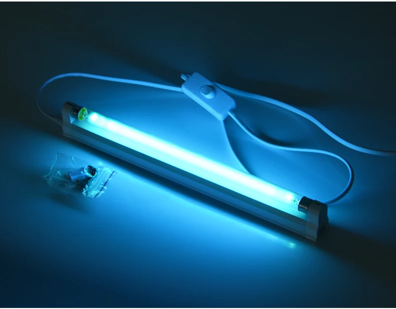 УФ-кварцевая ультрафиолетовая лампа T5 трубка 6 Вт 8 Вт светильник ультрафиолетовый светильник ing для стерилизатора Deodor бар трубка 8 Вт 6 Вт светодиодный бактерицидный светильник