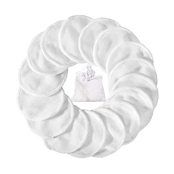 

Cotton Makeup Remover Pads Reusable Soft Facial Skin Care Wipes Face Clean reusable cotton pads coton demaquillant lavable E0526