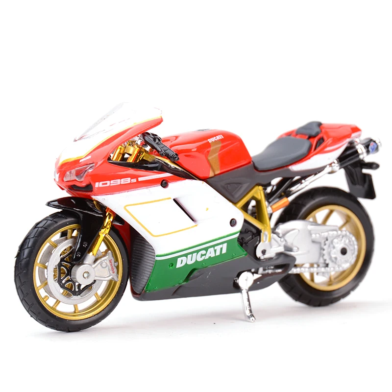 Maisto 1:18 Ducati 1098S Static Die Cast Vehicles Collectible Hobbies Motorcycle Model Toys