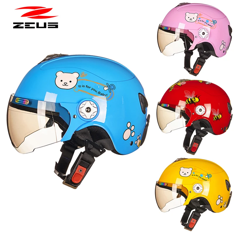 y accesorios de protección Casco Motos Bicicletas para Niños Y Guantes Casco Fuera De Carretera Adecuado Durante 3-8 De Edad Niños Y Niñas SVIVE Casco para Motocicletas Infantiles
