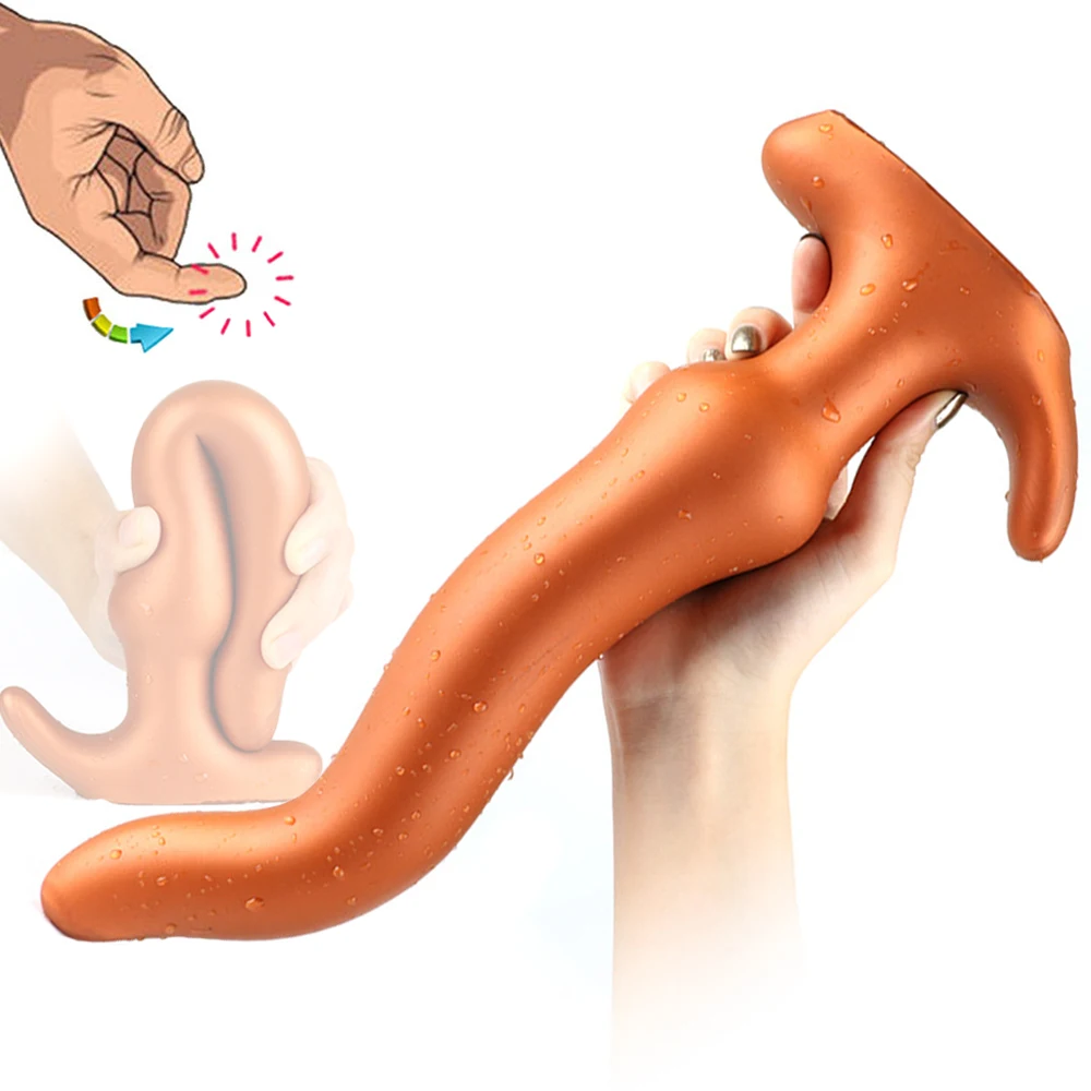 Anal Dildo Long Butt-plugs Sex-toys Dildoes Anus Sex Toy For Women Masturbator G Spot Clit Stimulator Dilator Gay | Красота и