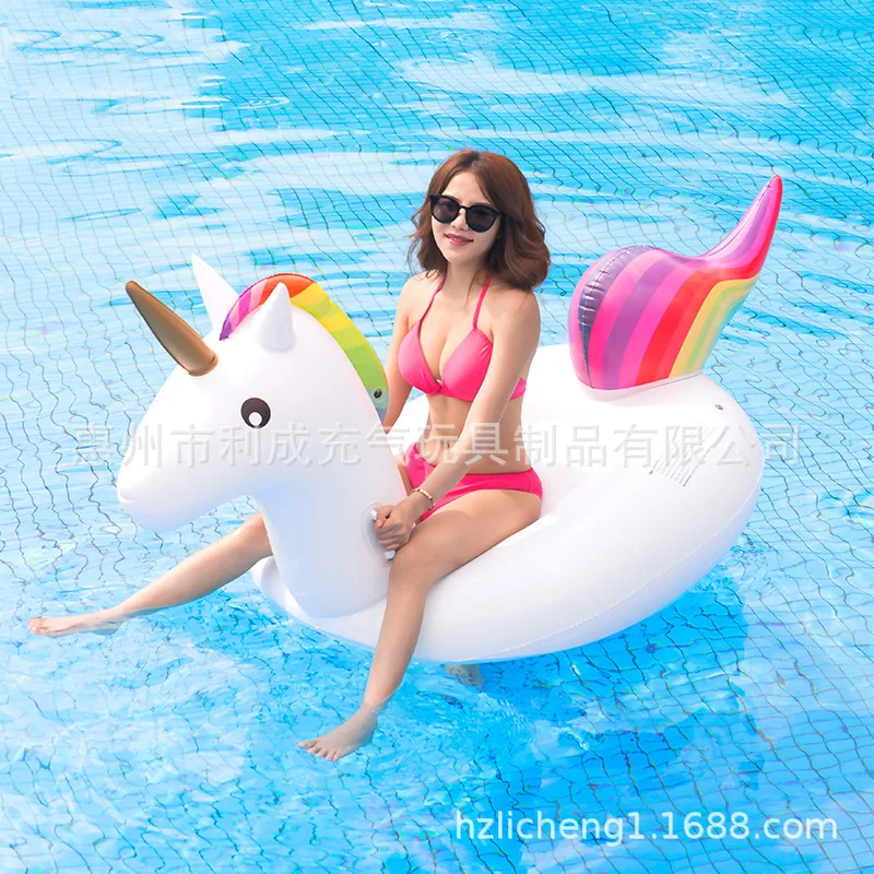 

Factory Currently Available Supply PVC Air Mattress Inflatable Unicorn Floating Row Environmentally Friendly Thick Oversized Ove