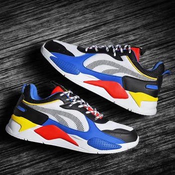 

New fashion Men's casual shoes couple models shoes lazy shoes color matching casual shoes Outdoor sports shoes