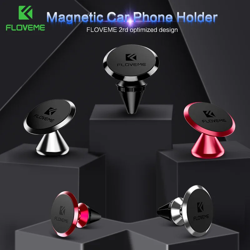  FLOVEME Magnet Auto Telefon Halter Für iPhone Samsung 360 Rotation Air Vent magnetische telefon hal