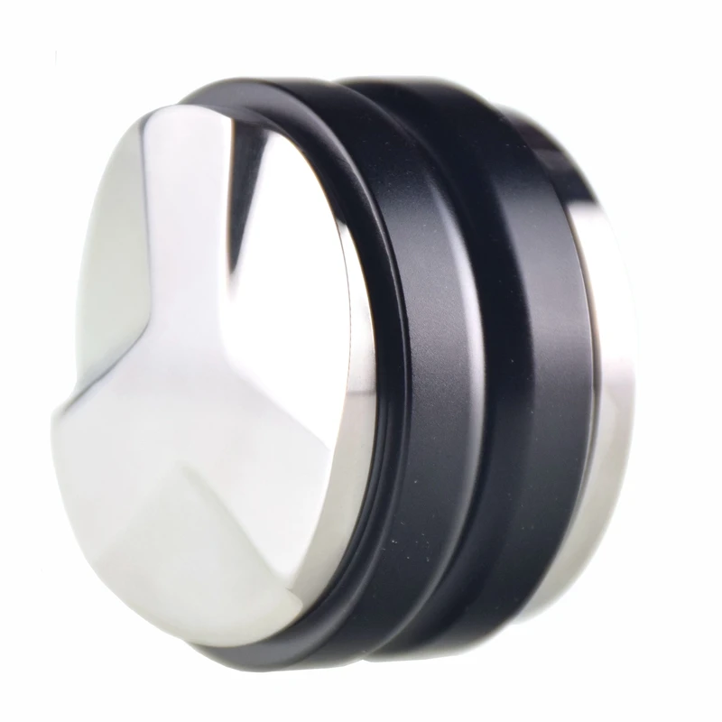 

Ecocoffee New Arrival 2 in 1 Espresso Tamper 58MM Coffee Distributor Stainless Espresso Maker Adjustable Tamper