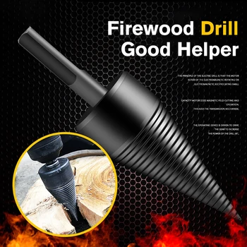 

High Carbon Steel Electric Split Cone Drill 38mm Wood Machine Weichai Drill Bit new