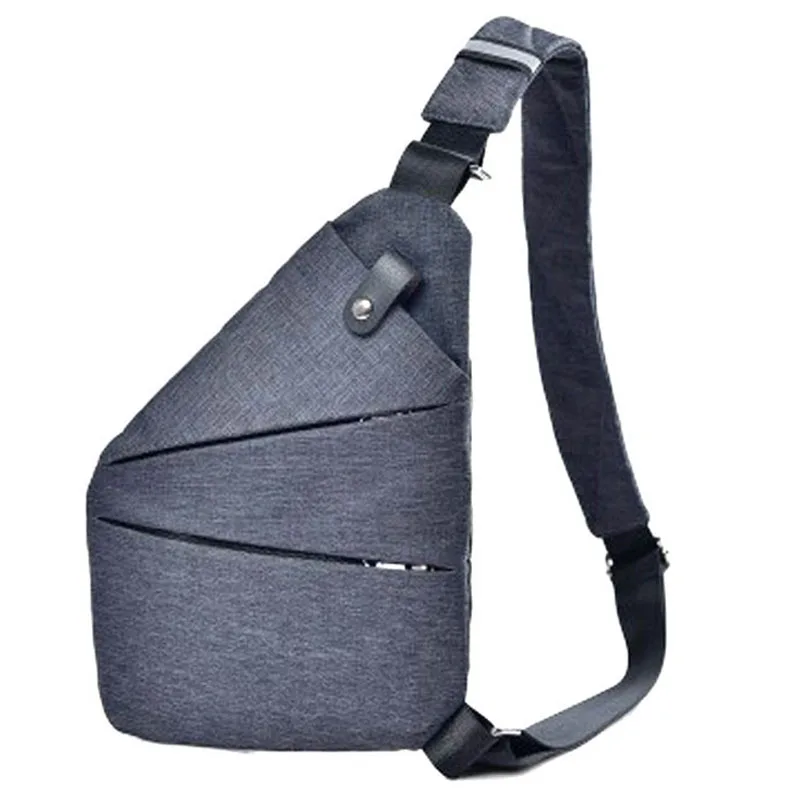 

Men's brand travel business Fino bag anti-theft shoulder bag holster security belt digital storage breast pocket