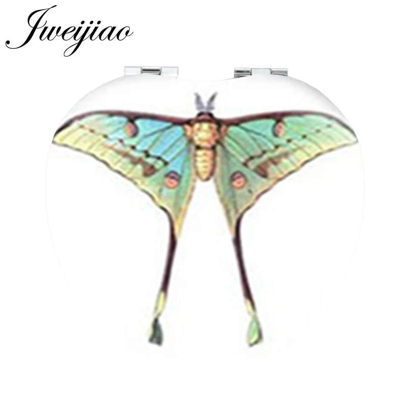 D1252 JWEIJIAO dream Butterfly инструменты аксессуары в форме яблока зеркала модное карманное зеркало для женщин подарок на день рождения D1249 - Цвет: D1252