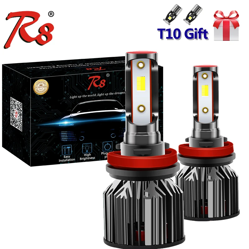 

Z8 All In One Dual Color LED Kit Headlight HB3 HB4 H1 H7 H4 H8 H11 H13 9004 881 Tricolor Bulbs 6000K 3000K 4300K White Yellow