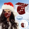 2021 New Women And Men Dust Mask 50pc Adult Christmas Printed Mask Disposable Face Mask Industrial 3ply Ear Loop Маска Для Лица 6