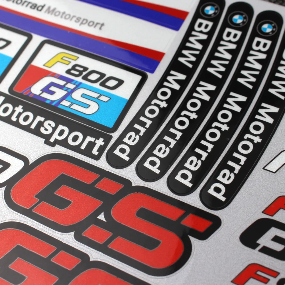 BMW R1200GS Motorrad Motorsport Adventure World Laminated Decals Sticker BMW R1200GS Motorrad Motorsport Adventure World Laminated Decals Sticker