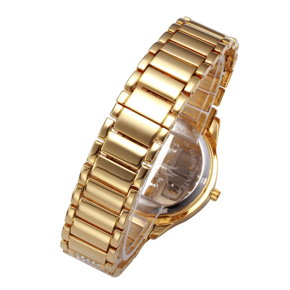 2021 Geneva Designer Ladies Watch Luxury Bling Diamonds Womens Quartz Watches Fashion Gold Bracelet Wristwatches ice-out XFCS