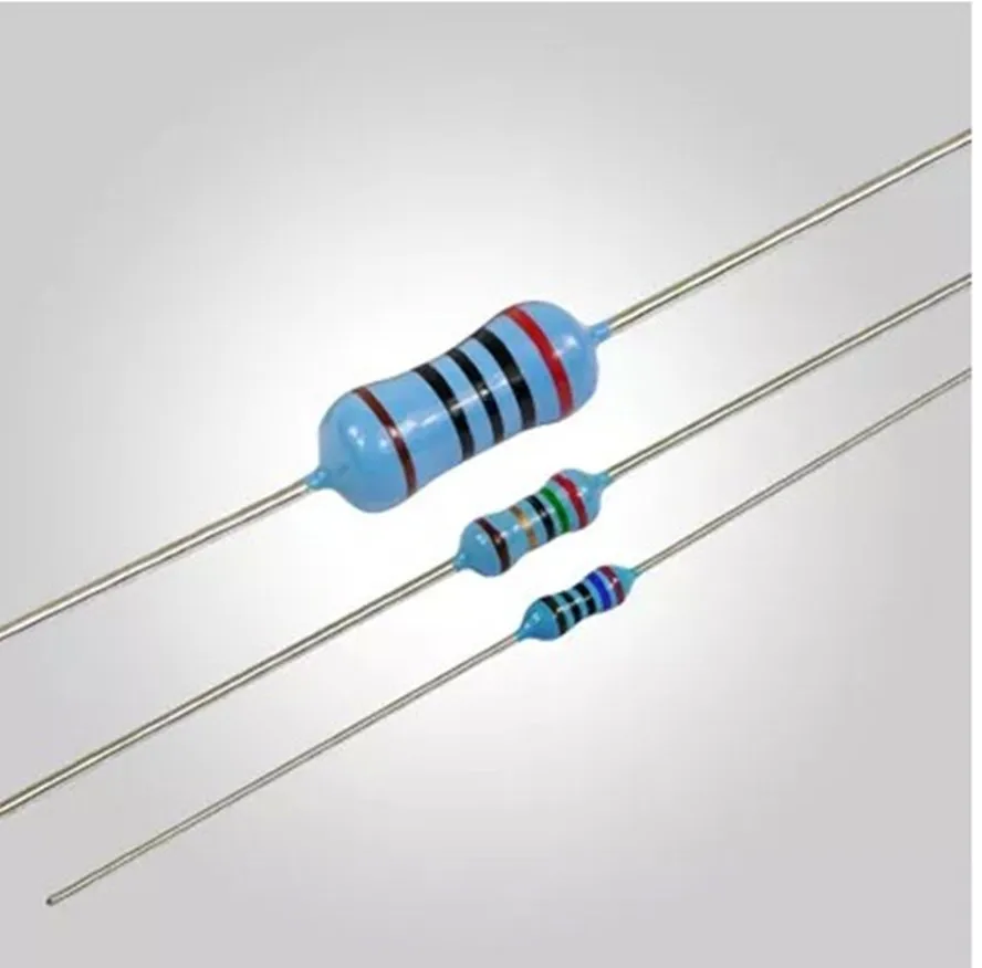 

200pcs 2W 1R~1M 1% Metal film resistor series 10R 100R 220R 1K 1.5K 2.2K 4.7K 10K 22K 47K 100K 100 220 1K5 2K2 4K7 ohm