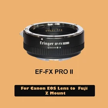 Fringer EF FX Pro II Auto Focus Lens Mount Adapter for EF Mount Lens to Fujifilm