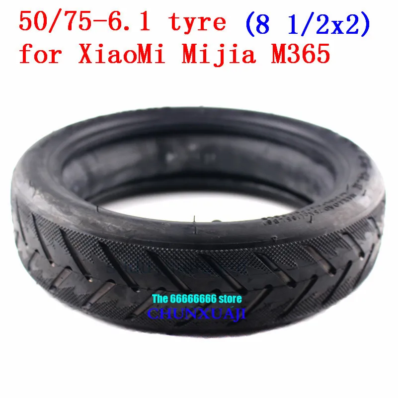 8 5 дюймовая шина 50/75 6 1 внутренняя камера шины 1/2X2 надувная для Xiaomi Mijia M365 колеса