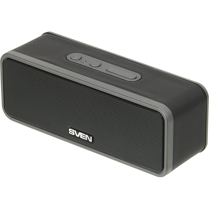 Колонка порт. Sven PS-170BL черный 10W 2.0 BT/3.5Jack 10м 2000mAh
