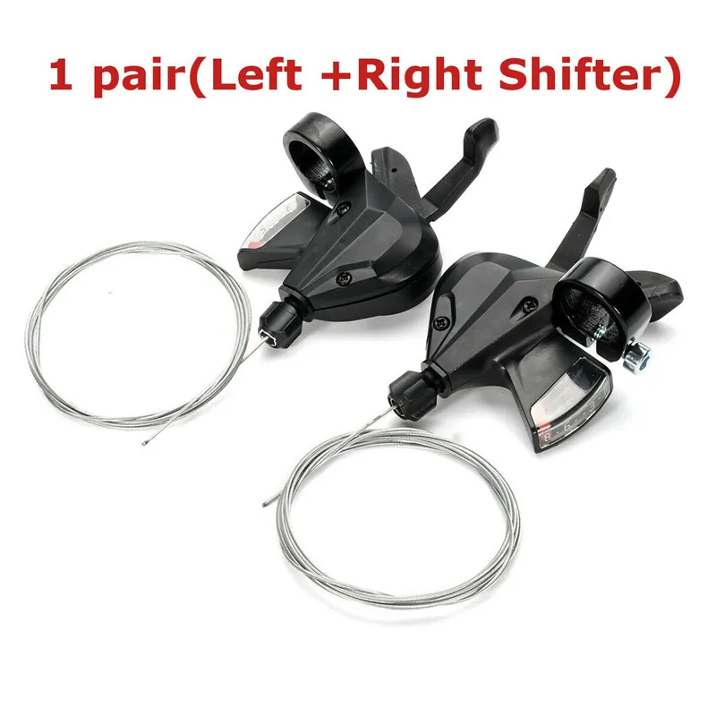 1 pairs Shifter 3x8-скоростной рычаг переключения передач для велосипеда Shimano Acera SL-M310 горный гибридный велосипед запчасти - Color: 1 pairs Shifter