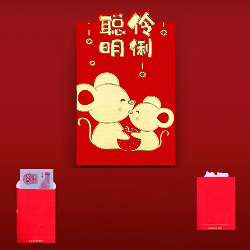 48 шт. китайские праздничные красные конверты, подарочные карты, красные карманы для денег на свадьбу, китайские новогодние сумки