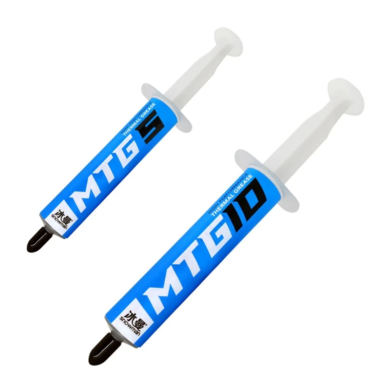 

Syringe MTG5 / MTG10 Silicone Compound Thermal Grease Conductive Grease Heatsink for CPU GPU Chipset Notebook Cooling