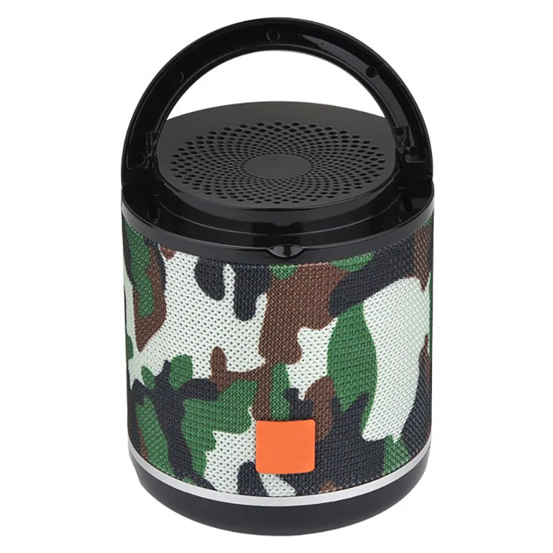 Camouflage Беспроводной Bluetooth динамик, держатель для телефона, сабвуфер, MF карта, Mp3 плеер, внешний портативный маленький Bluetooth динамик - Цвет: Camouflage