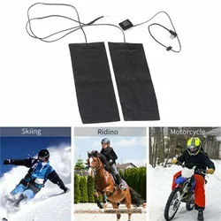 USB Warm Paste Pads 2-in-1 Heating Pad Fast-Heating Mat SElectric Heated Warmer Pad For Cloth Pants Lightweight Keep Warm