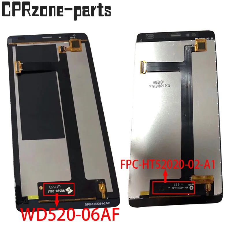 

5.2" 100% tested lcd For Elephone S3 LCD display touch screen digitizer sensor panel assembly free shipping