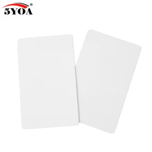 50 adet UID kart 13.56MHz blok 0 sektörü yazılabilir IC kartları klon değiştirilebilir akıllı Keyfobs anahtar etiketleri 1K s50 RFID erişim kontrolü