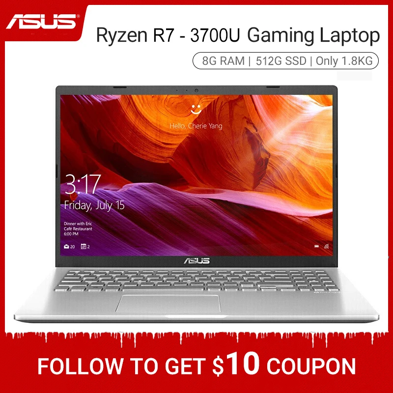 Ноутбук ASUS FL8700 Pro, ноутбук 2020 15,6