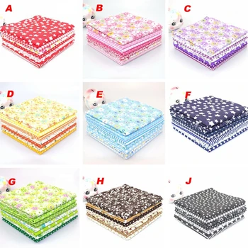 

32 Pcs/lot25x25cm or50x50cm Cotton Fabric Printed Cloth Sewing Quilting Fabrics for Patchwork Needlework DIY Handmade Accessorie