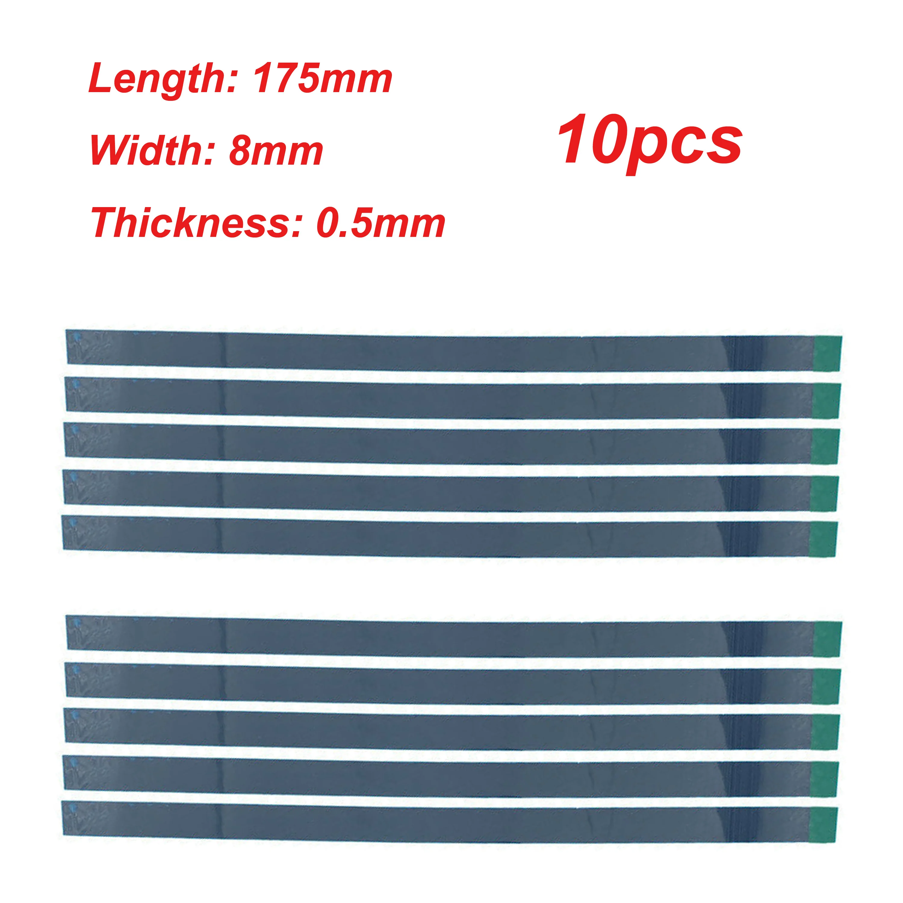 New Pull Tabs Stretch Release Adhesive Strips for LCD Screen with/without Handle-Black/White 10pcs