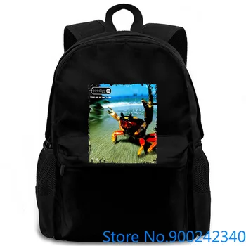 

Prodigy The Fat of The Land White All s Male Hipster New Arrival New women men backpack laptop travel school adult
