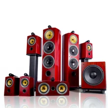 H-001 Популярные 801 Hi-Fi HiFi Fever 5,1/7,1 домашний кинотеатр набор деревянный напольный динамик