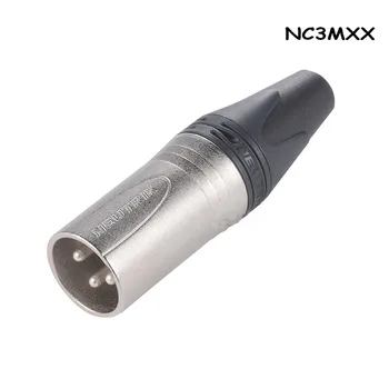 

NEUTRIK 3XLR plug audio Gold-plated NC3FXX Male and Female NC3MXX-B
