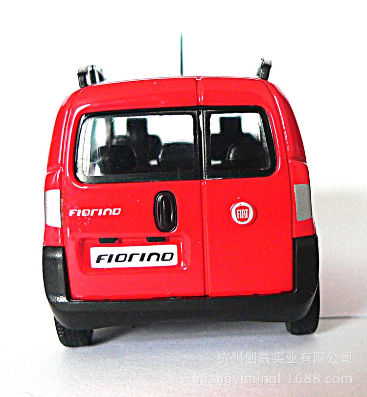 91019 колесо Scrollable статический сплав красная модель Fiat игрушечный автомобиль
