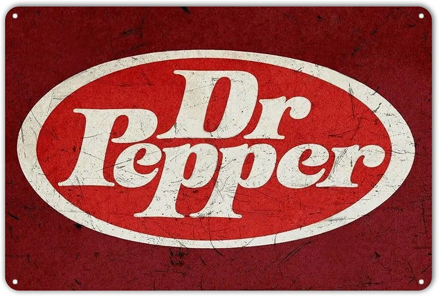 Металлическая Оловянная вывеска Dr Pepper в стиле поп-магазина реклама винтажный