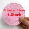 4.5inch pink 100PCS