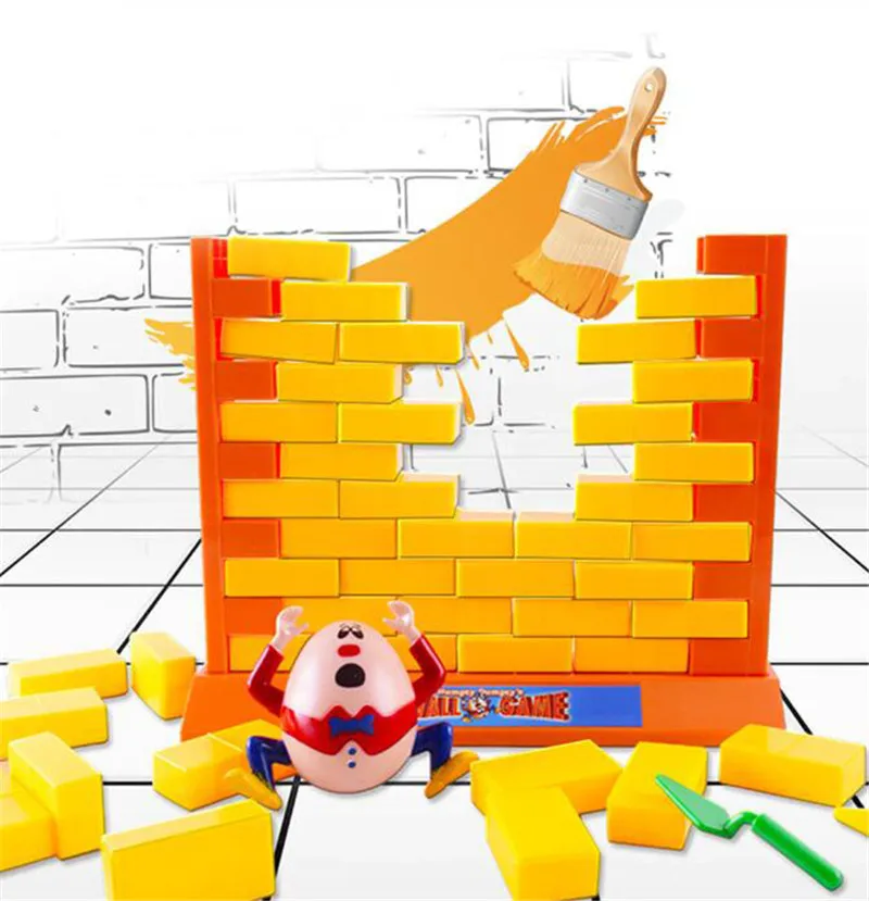 Забавная детская игрушка Humpty Dumpty цветная настенная игра для демонтажа