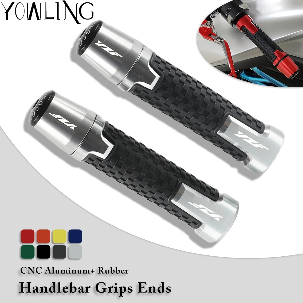 

7/8''22mm Motorcycle Accessories handlebar grip ends handle bar grips For YAMAHA YZF R1 R3 R6 R15 R25 R125 YZFR1 / R1M / R1S