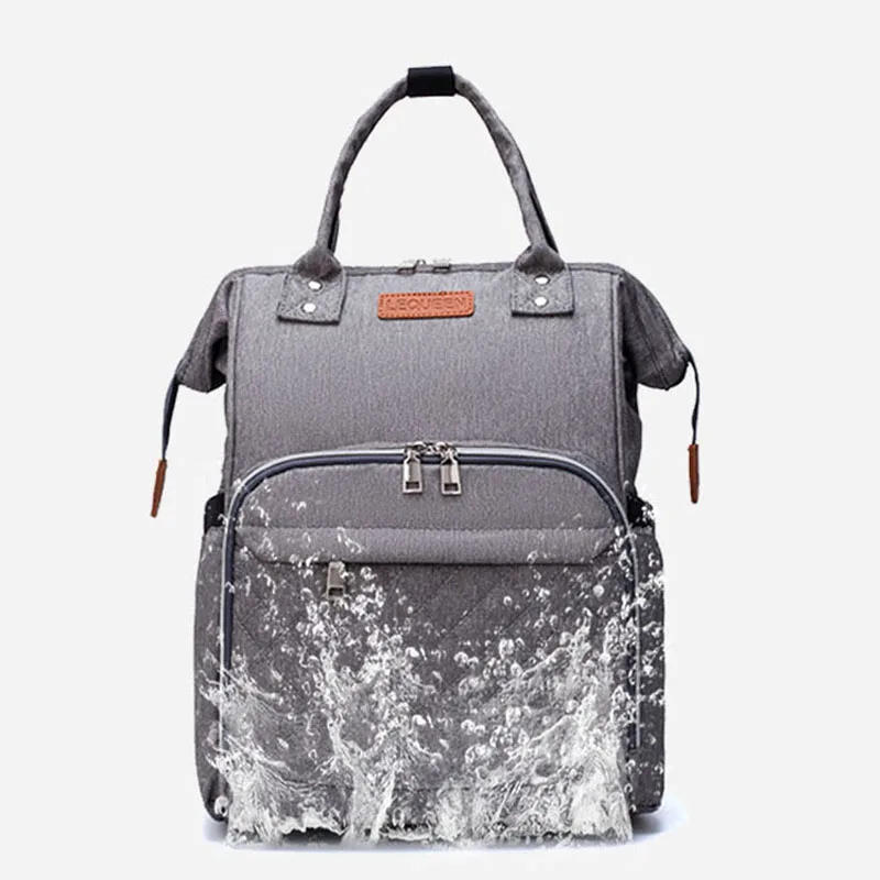 New Baby Diaper Bag Backpack Waterproof Bag Bag For Mom Travel Bolsa Maternidade Large Capacity Nappy Bags for Stroller 8 Colors