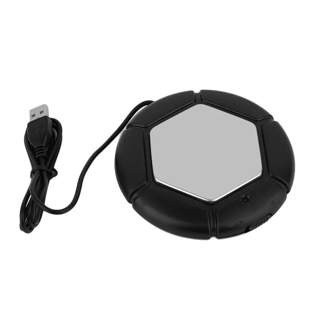 Настольная чашка для чая и кофе, подставка под кружку, USB подогреватель, USB подогреватель, коврик для сохранения тепла LN