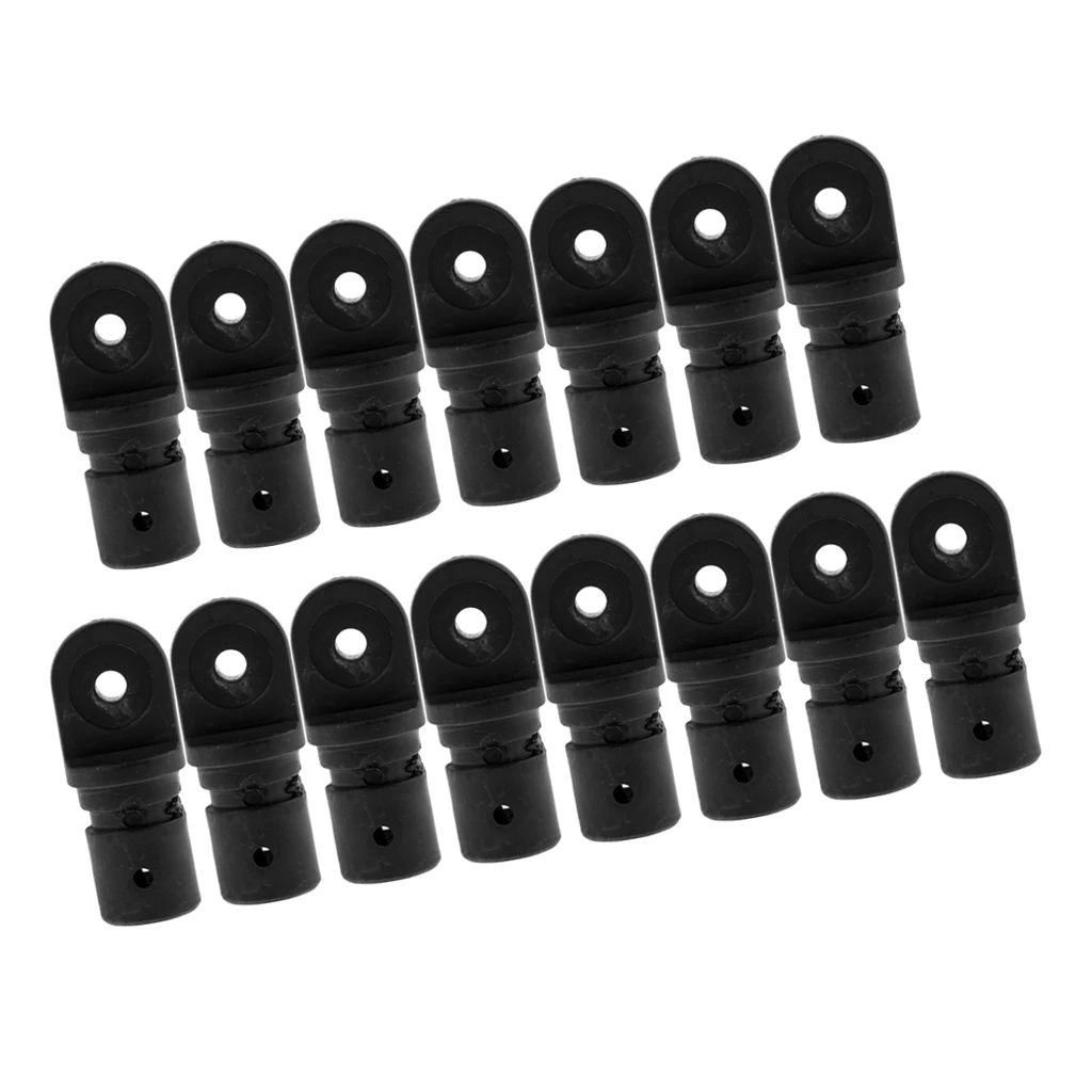 15Nylon Marine Boat Bimini Top Fitting 22mm Internal Insert Tube Eye End Cap