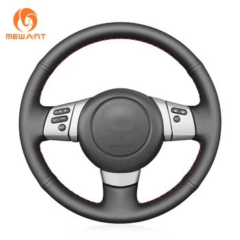 

MEWANT Black Artificial Leather Steering Wheel Cover for Toyota FJ Cruiser 2006 2007 2008 2009 2010 2011 2012 2013-2014