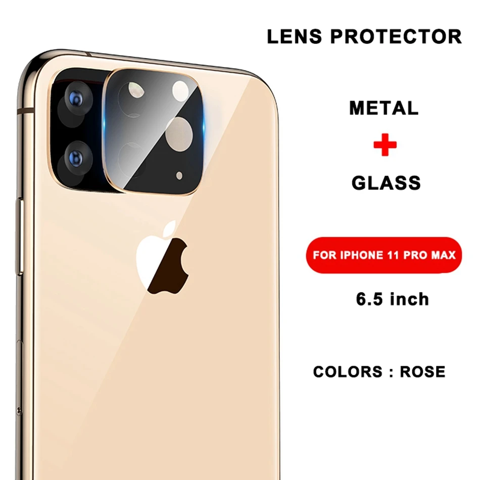 Закаленное стекло на iPhone 11 Pro X XS Max стекло объектив камеры протектор экрана для Apple iPhone11 Pro Max Защитная стеклянная пленка
