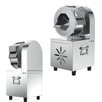 

75kg/H Electric Vegetable Cutter Commercial Automatic Fruit Vegetable Cutter Machine For Slicer Shredder Potato Radish