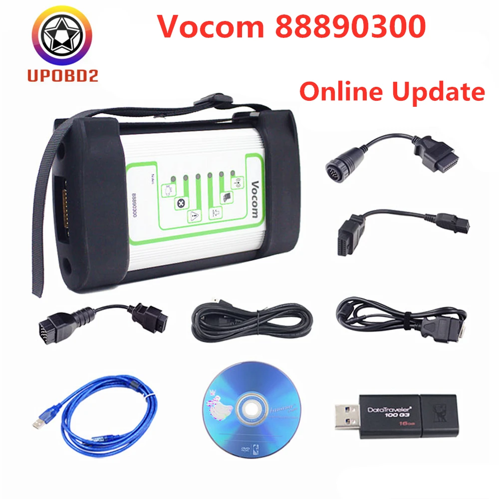 Интерфейс Vocom 88890300 для VIDA Dice Renault / UD/Mack диагностический сканер экскаватора