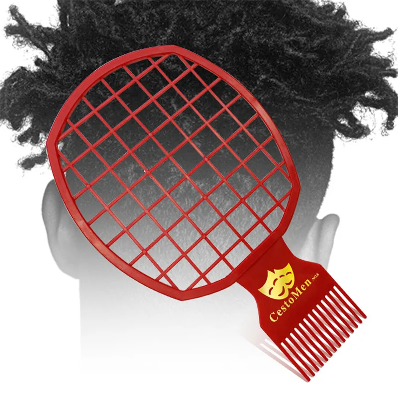 2 In 1 Afro Twist Hair Comb African Men S Hairdressing Comb Afro
